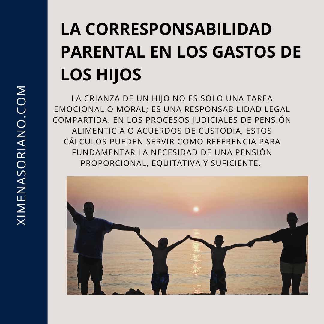 LA CORRESPONSABILIDAD PATERNAL EN LOS GASTOS DE LOS HIJOS
