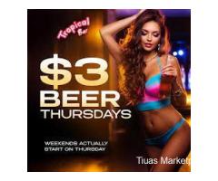 Tropical Bar Tijuana - $3 Thursdays!