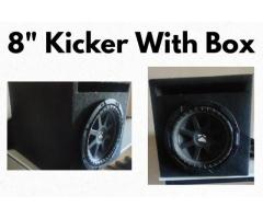 8" Kicker Subwoofer in Box